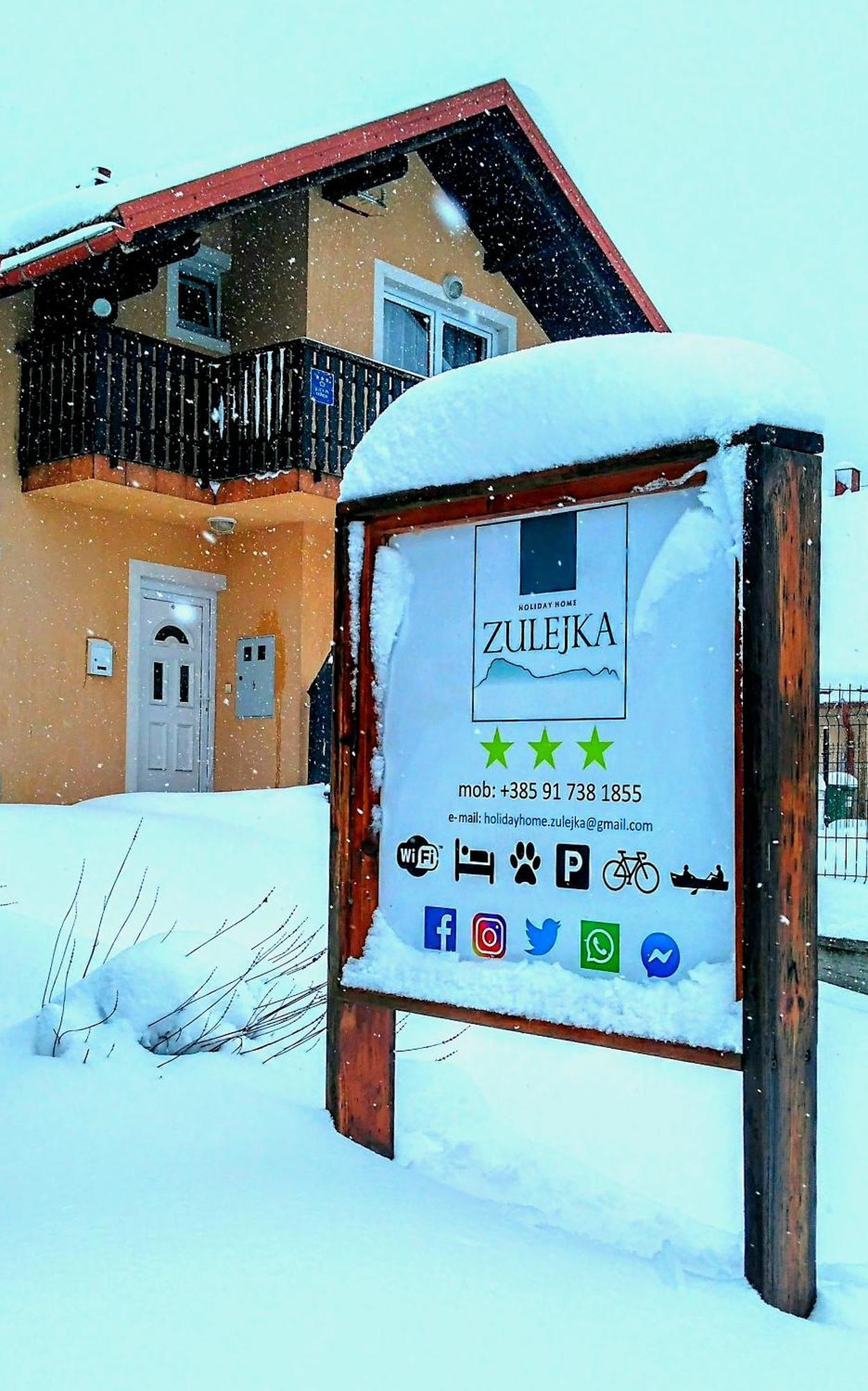 Holiday Home Zulejka Огулин Екстериор снимка